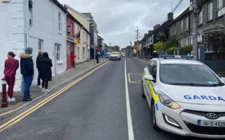 Gardaí Responding to Incident on Austin Friar Street in Mullingar