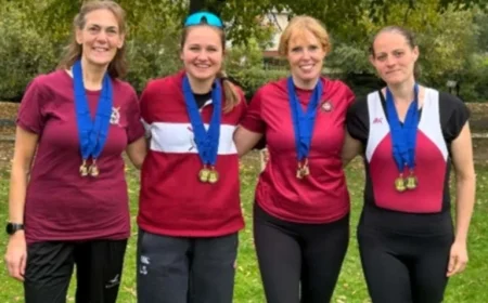 Stratford Rowers Make a Strong Showing at Evesham Event