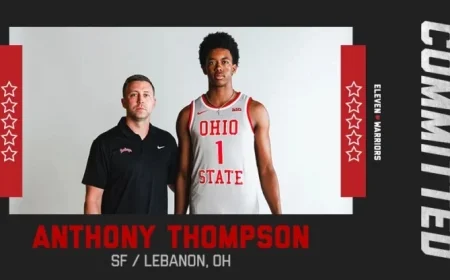 Top 2026 Prospect and Five-Star Small Forward Anthony Thompson Commits to Ohio State