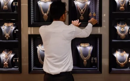 Gold Pauses After Record Surge as Attention Shifts to US CPI Data