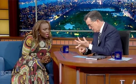 Stephen Colbert and Karine Jean-Pierre Debate Biden’s Mental Acuity Amid Allegations of Betrayal