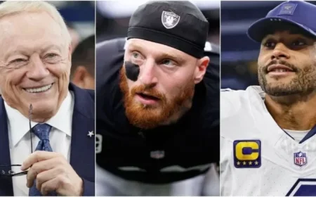 Analyst Calls on Jerry Jones to Trade Picks for Maxx Crosby to Boost Dak Prescott’s Cowboys in High-Flying Offense