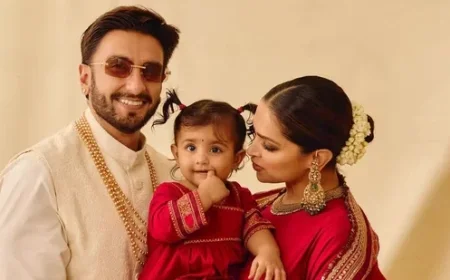 First Look at Dua Padukone Singh: Deepika Padukone and Ranveer Singh Reveal Daughter’s Face on Diwali