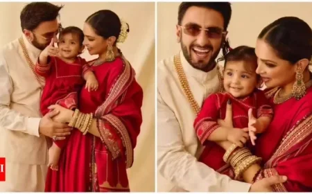 Deepika Padukone and Ranveer Singh Reveal Daughter Dua to the World on Diwali as Fans Shower Love and Blessings