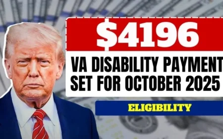 Discover the $4196 VA Disability Payment Coming October 2025: Essential Eligibility Guidelines Explained