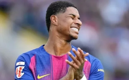 Spanish media respond to Marcus Rashford’s performance following Barcelona controversy