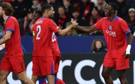 Live Coverage Bayer Leverkusen vs PSG Ousmane Dembélé Benched Doué and Mayulu Start