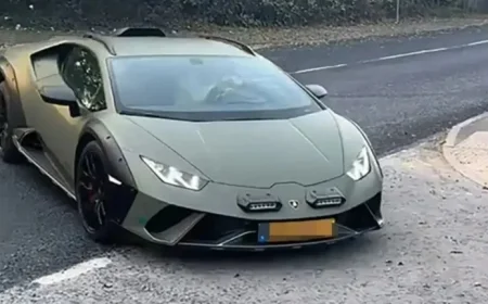 Erling Haaland of Man City Expands His Multi-Million Supercar Collection with Exclusive £250k Green Lamborghini