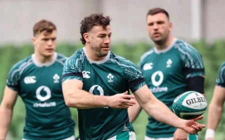 Caelan Doris Set for Potential Return as Ireland Captain for Crucial All Blacks Showdown