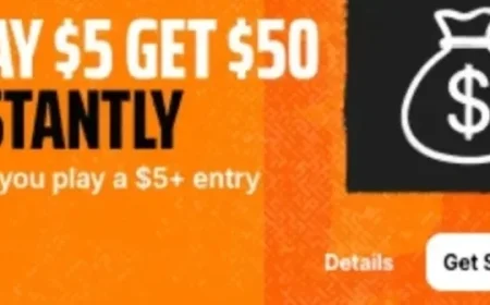 Score $50 in Bonus Picks with DraftKings Pick 6 Promo for NFL and More (Oct. 21)