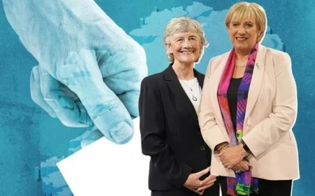 Catherine Connolly vs Heather Humphreys in Thrilling Final Showdown for the Áras