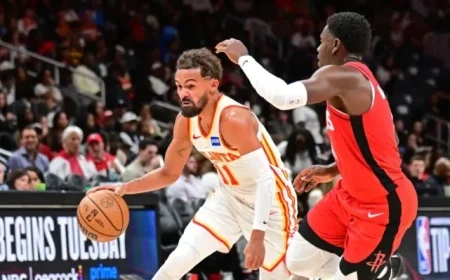 Hawks Wrap Up Preseason with Final Performance Against Rockets Suffering 133-115 Defeat