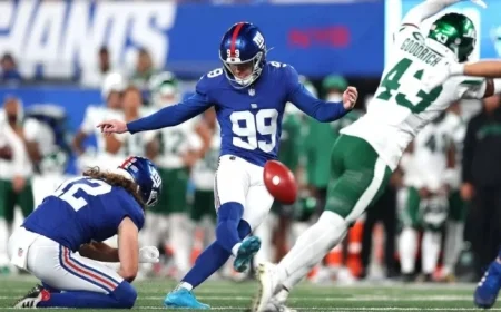 Derry’s McAtamney Takes Responsibility for New York Giants Loss ‘I’ve Got to Make the Kicks’