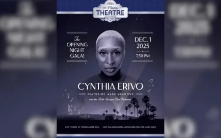 Wicked Star Cynthia Erivo Shines at Plaza Theatre Palm Springs Opening Night Gala