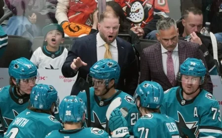 San Jose Sharks Endure Harsh Lessons in Ongoing Rebuilding Journey