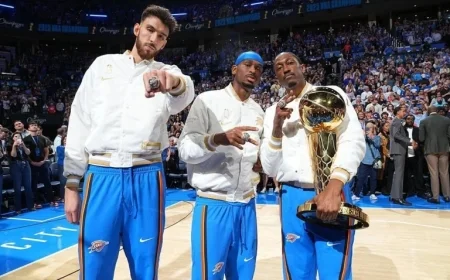 Thunder unveil stunning NBA championship rings featuring 800 gemstones