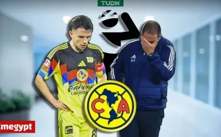 América Faces Key Player Absences Due to Injuries in Upcoming Clash with Puebla