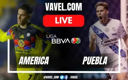 Live Score Updates: America vs Puebla Showdown in Liga MX Match