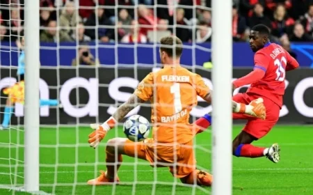 PSG Scores Seven in Goal Fest as Barcelona and Arsenal Dominate in Champions League Thrillers