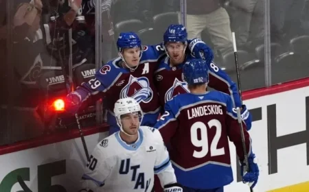 Game Preview: Avalanche Aim to Maintain Unbeaten Road Streak Against Utah