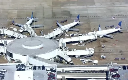 FAA Reports Staffing Issues Cause Ground Stop at Houston Airports George Bush and Hobby