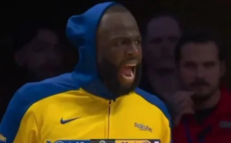 Draymond Green Receives Early Technical Foul Just 6 Minutes into NBA Season