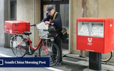 Japan Post ends policy of requiring delivery staff to ride bicycles as a form of punishment
