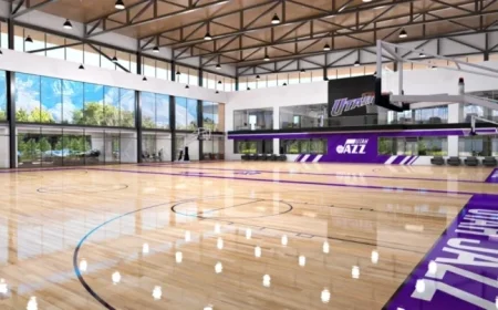 Utah Jazz Unveils Plan for New State-of-the-Art Practice Facility at Shops of South Town