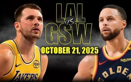 Jimmy Scores 31 to Secure Opening Night Win Over Luka’s 43 as Steph Adds Memorable 23 and Iconic Logo Shot
