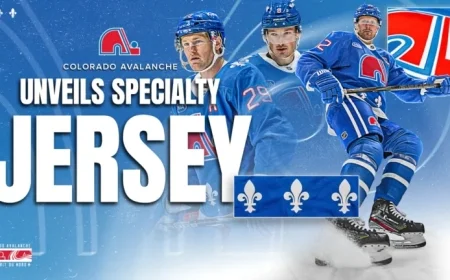 Colorado Avalanche Reveals Exciting New Specialty Jersey Design