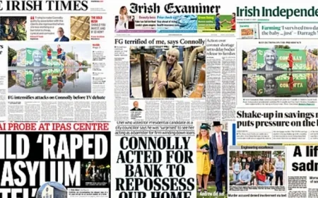Tuesday’s Front Pages: Highlights from Today’s Newspaper Headlines