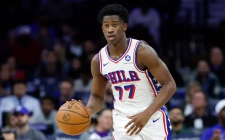 VJ Edgecombe Surpasses Expectations for Sixers While Achieving Ambitious Goals