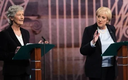 Humphreys and Connolly Face Off in Crucial Final TV Debate to Win Voter Support