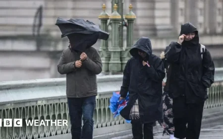 Storm Benjamin Set to Batter the UK with Intense Rain and Fierce Winds