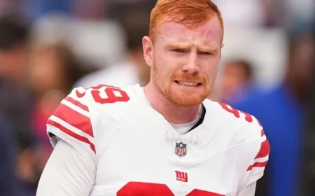 New York Giants Release Irish Kicker Jude McAtamney Following Costly Misses Against Denver Broncos