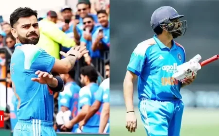 Adelaide ODI Drama Virat Kohli Secures Position While Rohit Sharma Faces Major Challenges