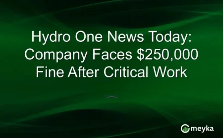 Hydro One Faces $250000 Fine Following Essential Maintenance Effort Today