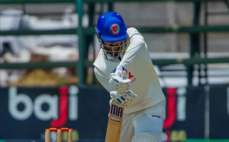 Zimbabwe takes the lead on Day 1 of U19 Test against Afghanistan