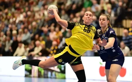 HBL: BVB Women’s Team Successfully Completes Essential Task in Buxtehude