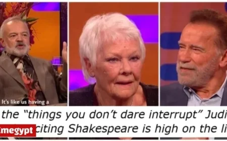 Dame Judi Dench Captivates UK TV Audiences with Unforgettable Shakespeare Recitation on the Graham Norton Show