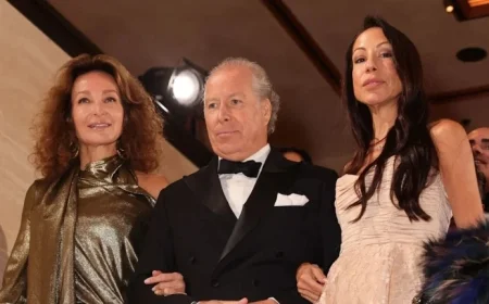 David Armstrong-Jones and Isabelle de La Bruyere’s Romance Thrives in Stunning Date Night Photos