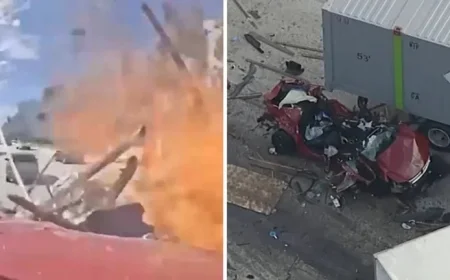 Driver arrested for DUI in fatal multi-car crash on 10 Freeway Ontario identified