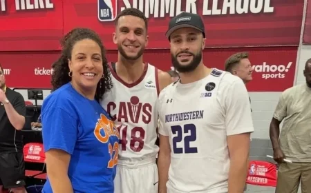 Cavs’ Larry Nance Jr. Returns to Cleveland as a WNBA Advocate Making Sister Casey Proud