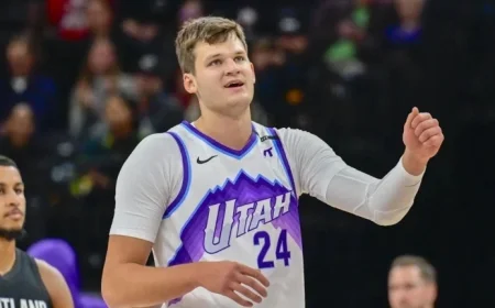 Utah Jazz Center Walker Kessler Prepares for Restricted Free Agency Journey