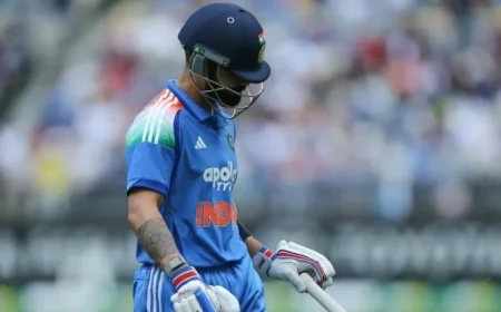 Virat Kohli’s Struggle: India Star Receives Harsh Reality Check Before 2nd ODI in Adelaide Cricket Match