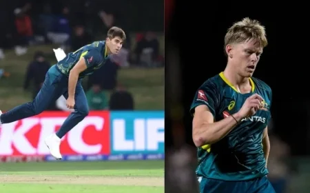 Discover Why Australia Replaced Nathan Ellis with Xavier Bartlett for the 2nd ODI Against India