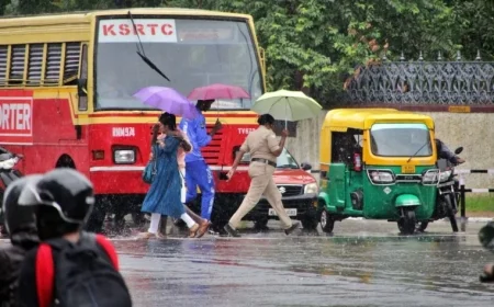 Heavy Rains Prompt School Holidays in Tamil Nadu and Kerala Districts on October 22