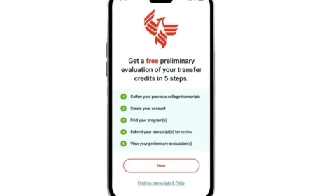 University of Phoenix unveils innovative mobile app for free pre-evaluation of college credits