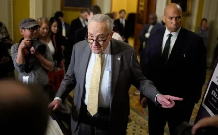Schumer Stops 12th Republican Effort to Reopen Government Amid Trump’s Claim Democrats ‘Lost the Negotiation’