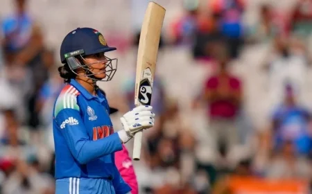 Smriti Mandhana Surpasses Suzie Bates to Lead Women’s ODI Centuries in 2025 Cricket Triumph